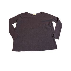 Piko 1988 dark purple fuzzy sweater M
